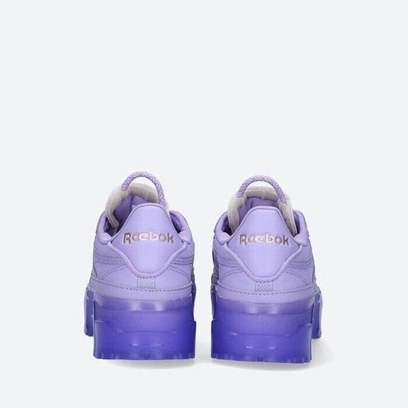 Reebok X Cardi B Club C Women's Tennis Shoe Athletic Sneaker Purple Trainer #632 - Picture 7 of 10
